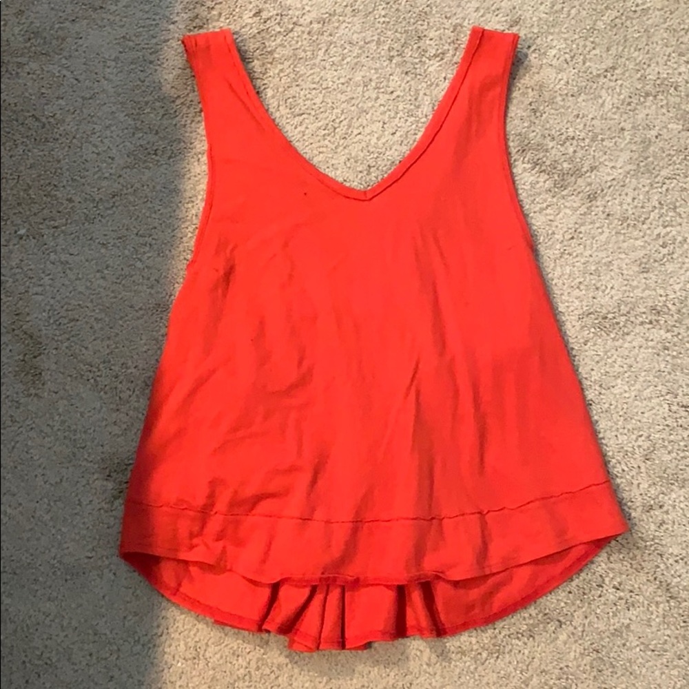 Free people tank top barely worn size M